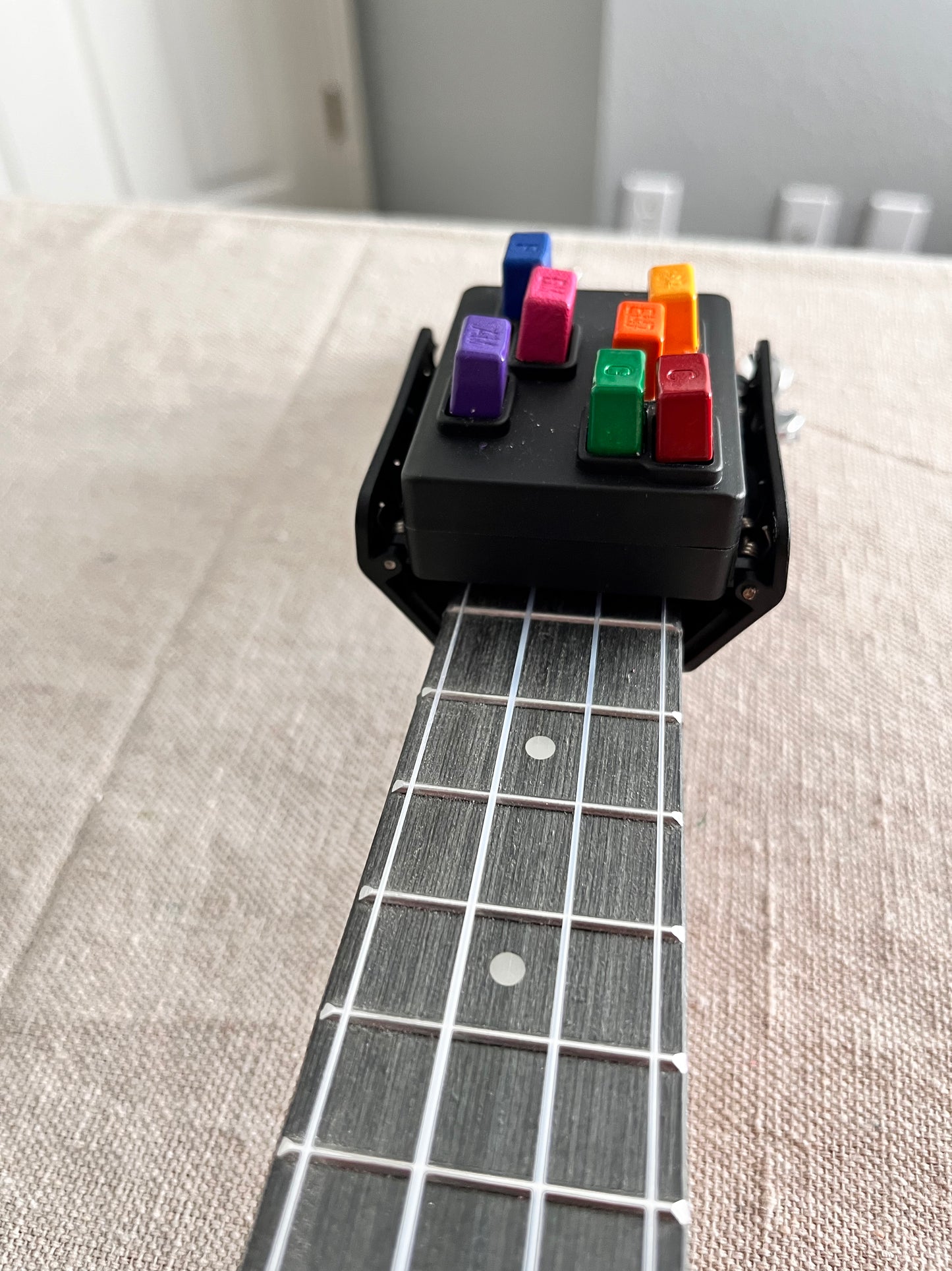 Anyone Can Uke: Rainbow Ukulele Chord Presser