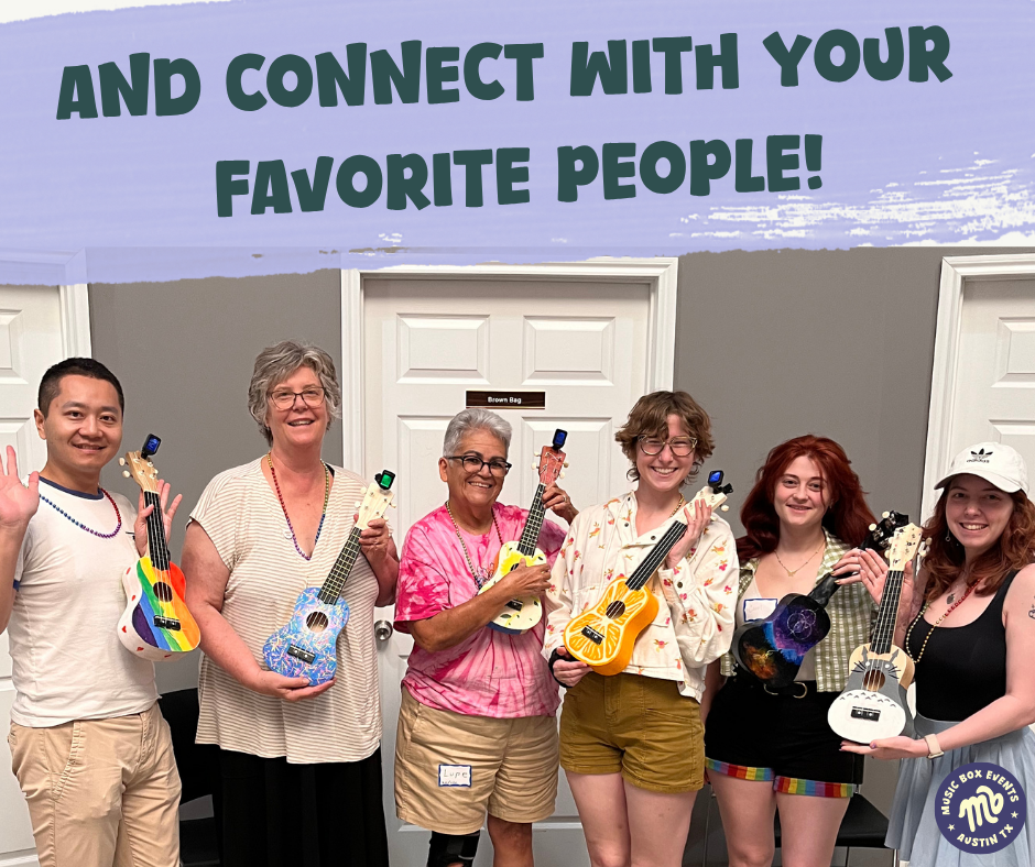 UkeBox Party Kit: 23in Paint & Play Ukulele