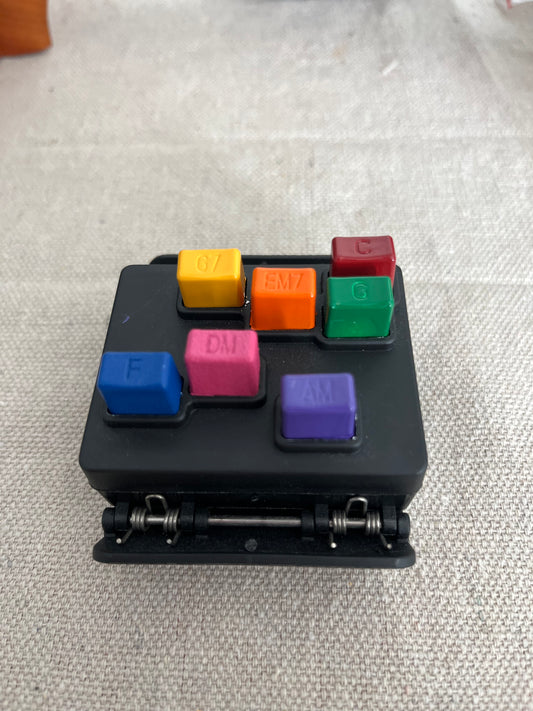 Anyone Can Uke: Rainbow Ukulele Chord Presser